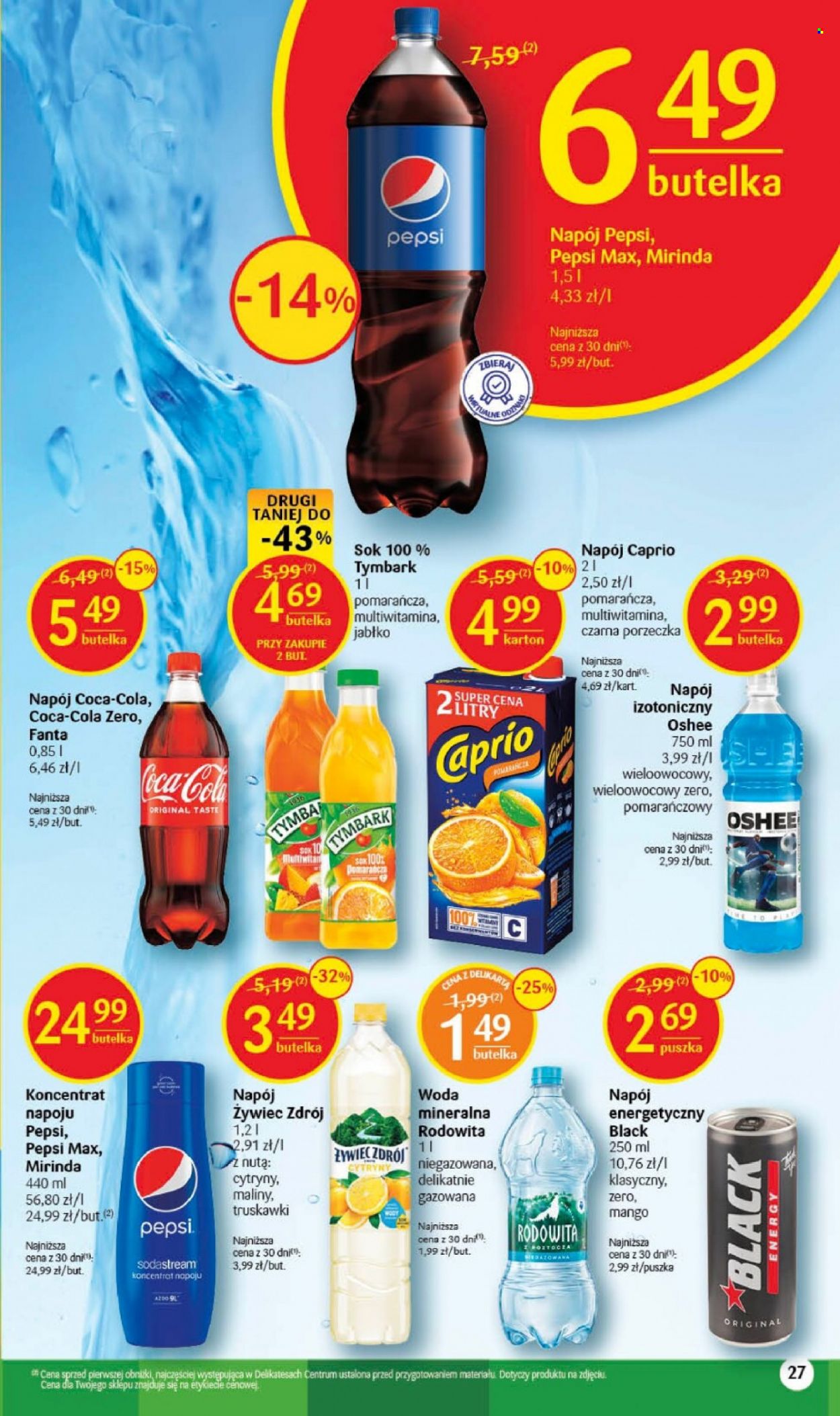Gazetka Delikatesy Centrum - 20.07.2023 - 26.07.2023. Strona 27
