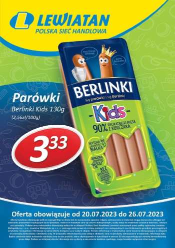 Gazetka Lewiatan - 20.07.2023 - 26.07.2023.