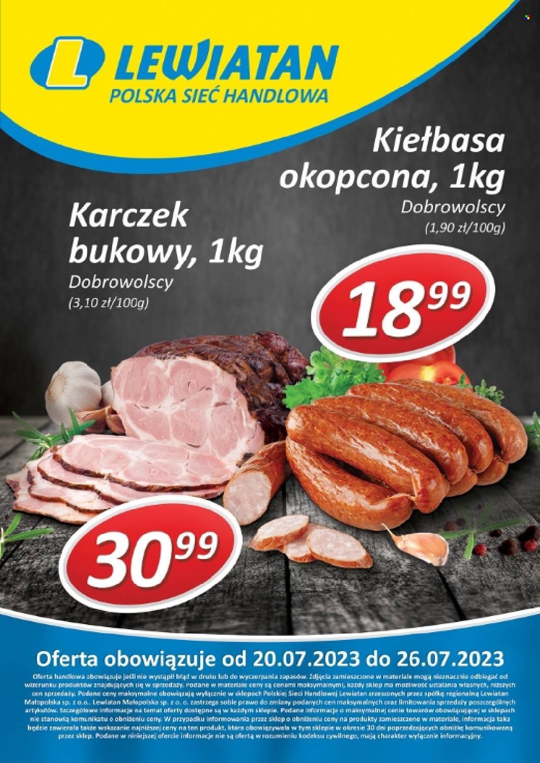 Gazetka Lewiatan - 20.07.2023 - 26.07.2023. Strona 3