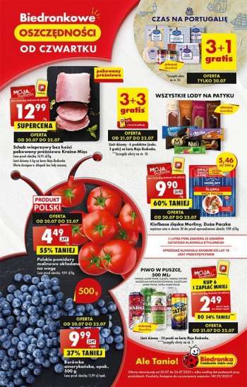 Gazetka Biedronka - 20.07.2023 - 26.07.2023.