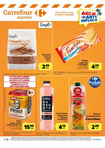 Gazetka Carrefour - 25.07.2023 - 7.08.2023.