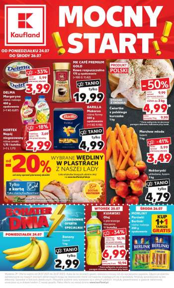 Gazetka Kaufland - 24.07.2023 - 26.07.2023.