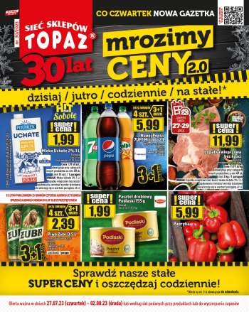 Gazetka Topaz - 27.07.2023 - 2.08.2023.