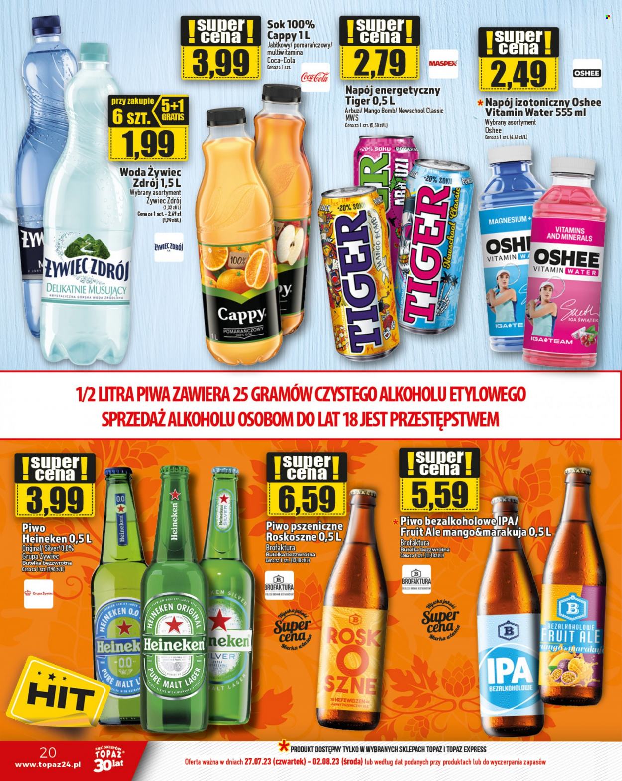 Gazetka Topaz - 27.07.2023 - 2.08.2023. Strona 20