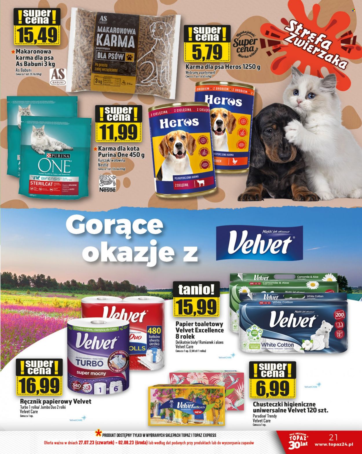 Gazetka Topaz - 27.07.2023 - 2.08.2023. Strona 21