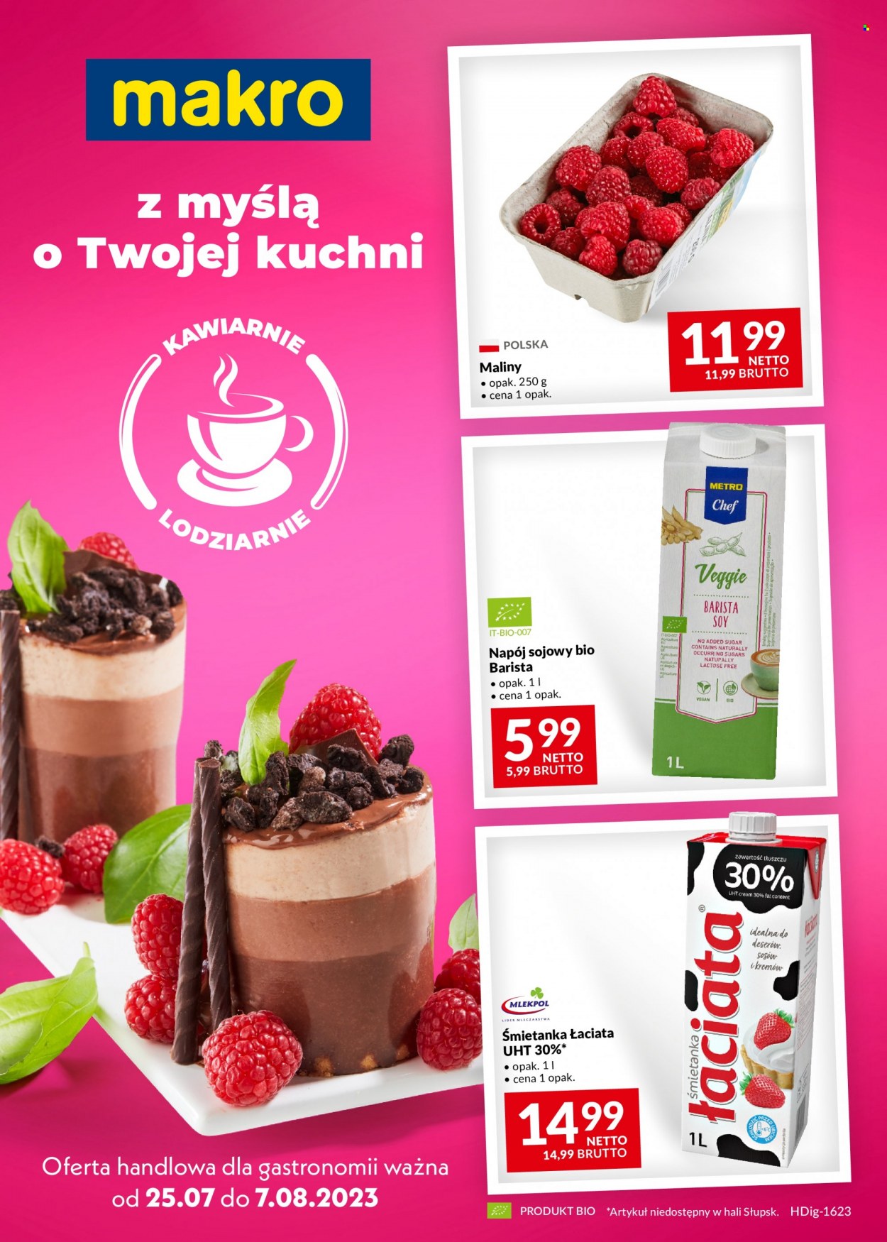 Gazetka Makro - 25.07.2023 - 7.08.2023. Strona 1