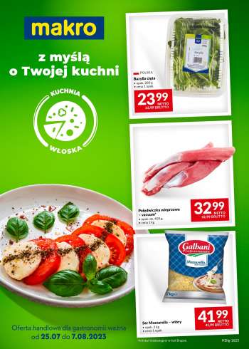 Gazetka Makro - 25.07.2023 - 7.08.2023.