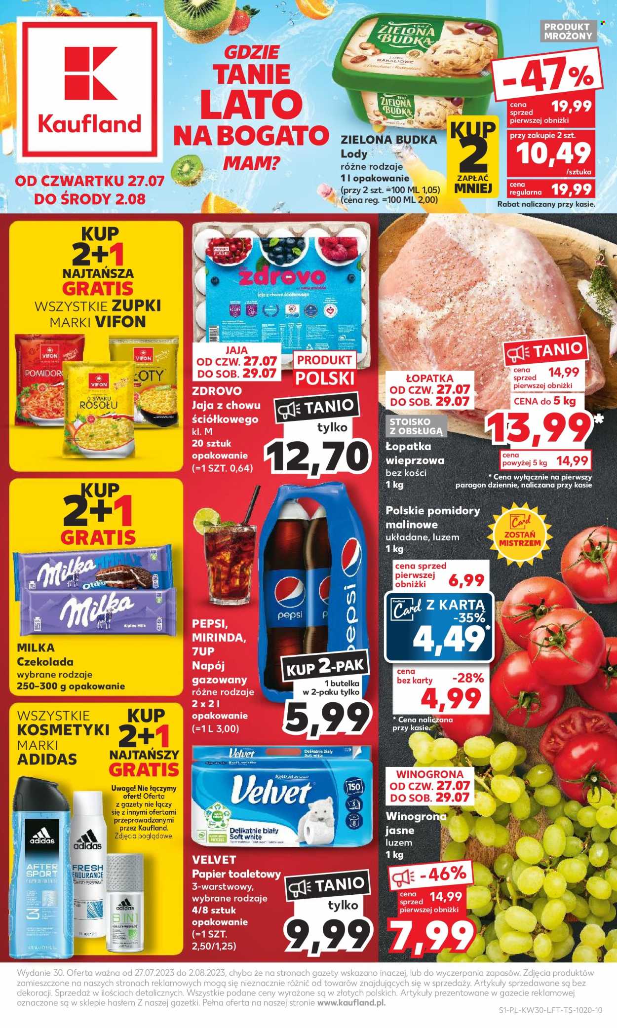 Gazetka Kaufland - 27.07.2023 - 2.08.2023. Strona 1