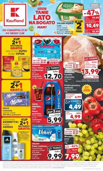 Gazetka Kaufland - 27.07.2023 - 2.08.2023.