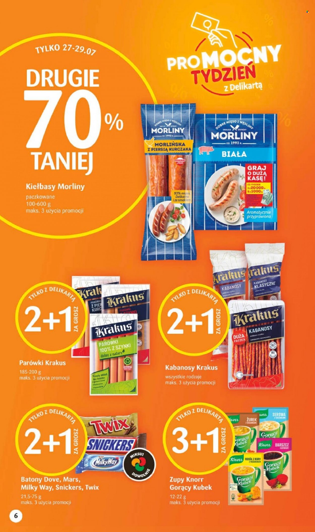 Gazetka Delikatesy Centrum - 27.07.2023 - 2.08.2023. Strona 6