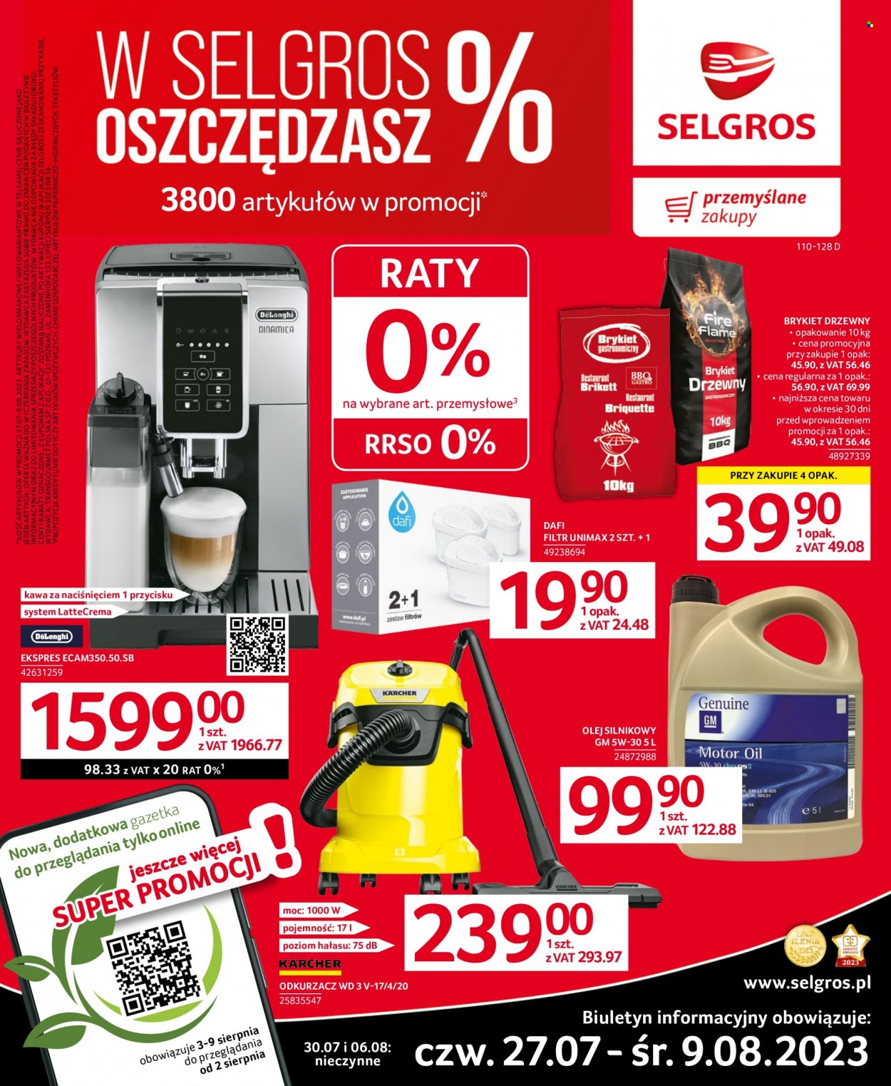 Gazetka Selgros - 27.07.2023 - 9.08.2023. Strona 1