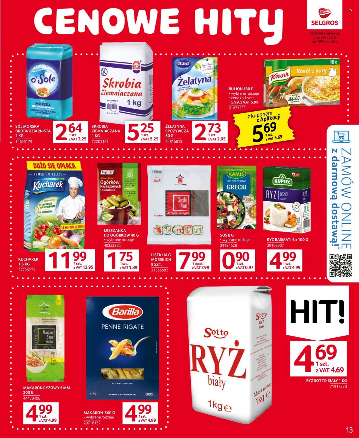 Gazetka Selgros - 27.07.2023 - 9.08.2023. Strona 13