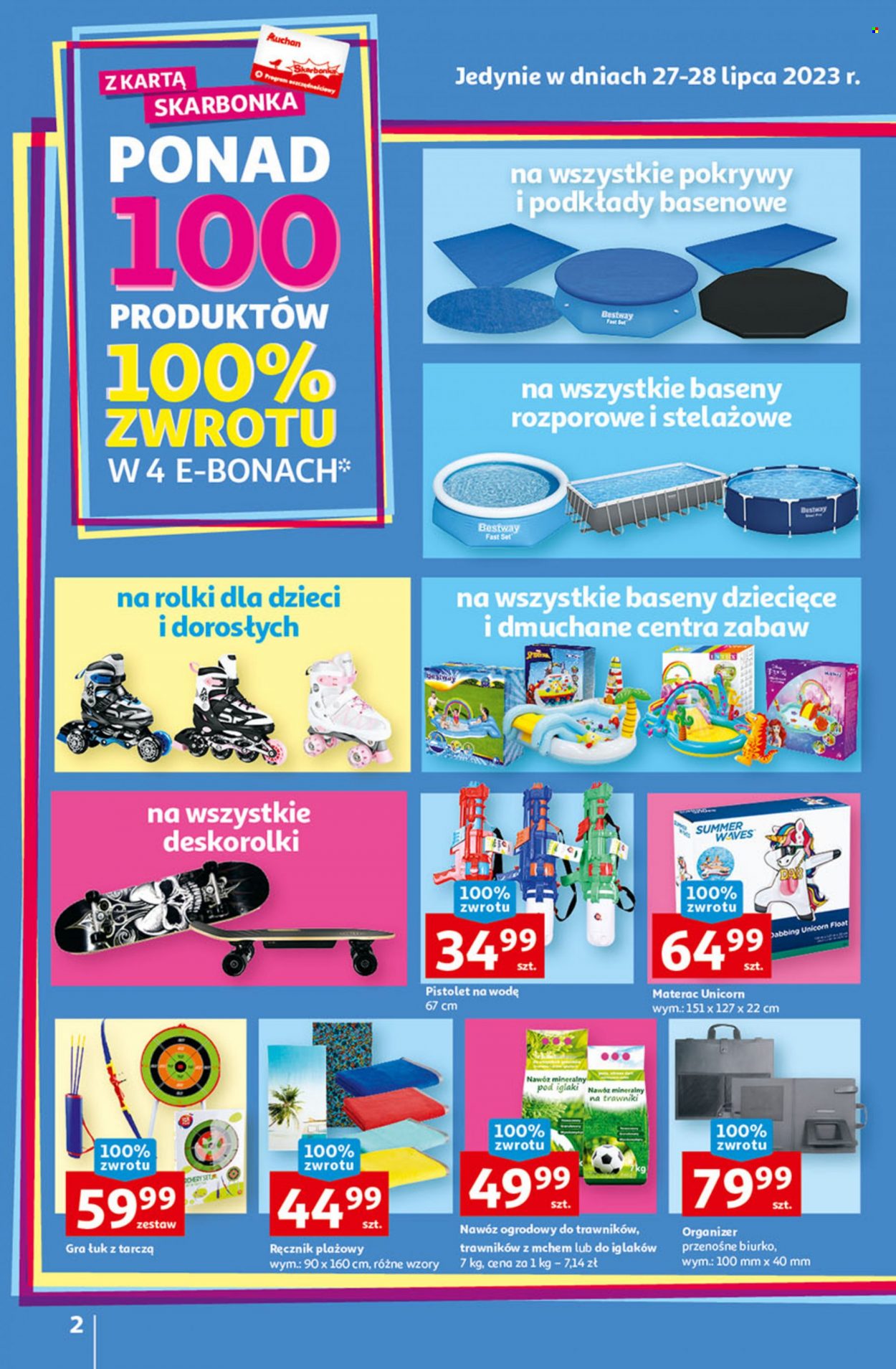Gazetka Auchan - 27.07.2023 - 2.08.2023. Strona 2