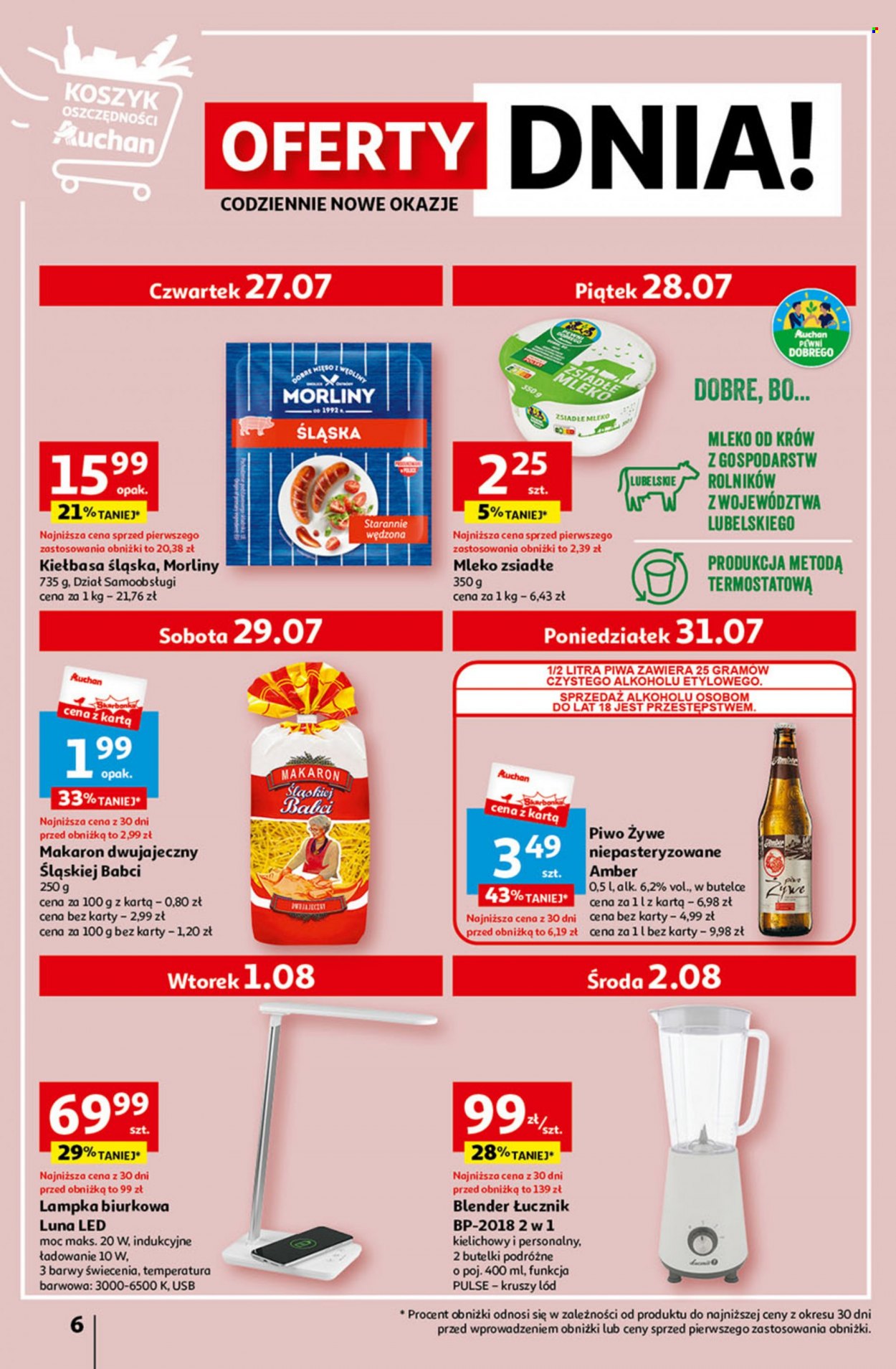Gazetka Auchan - 27.07.2023 - 2.08.2023. Strona 6