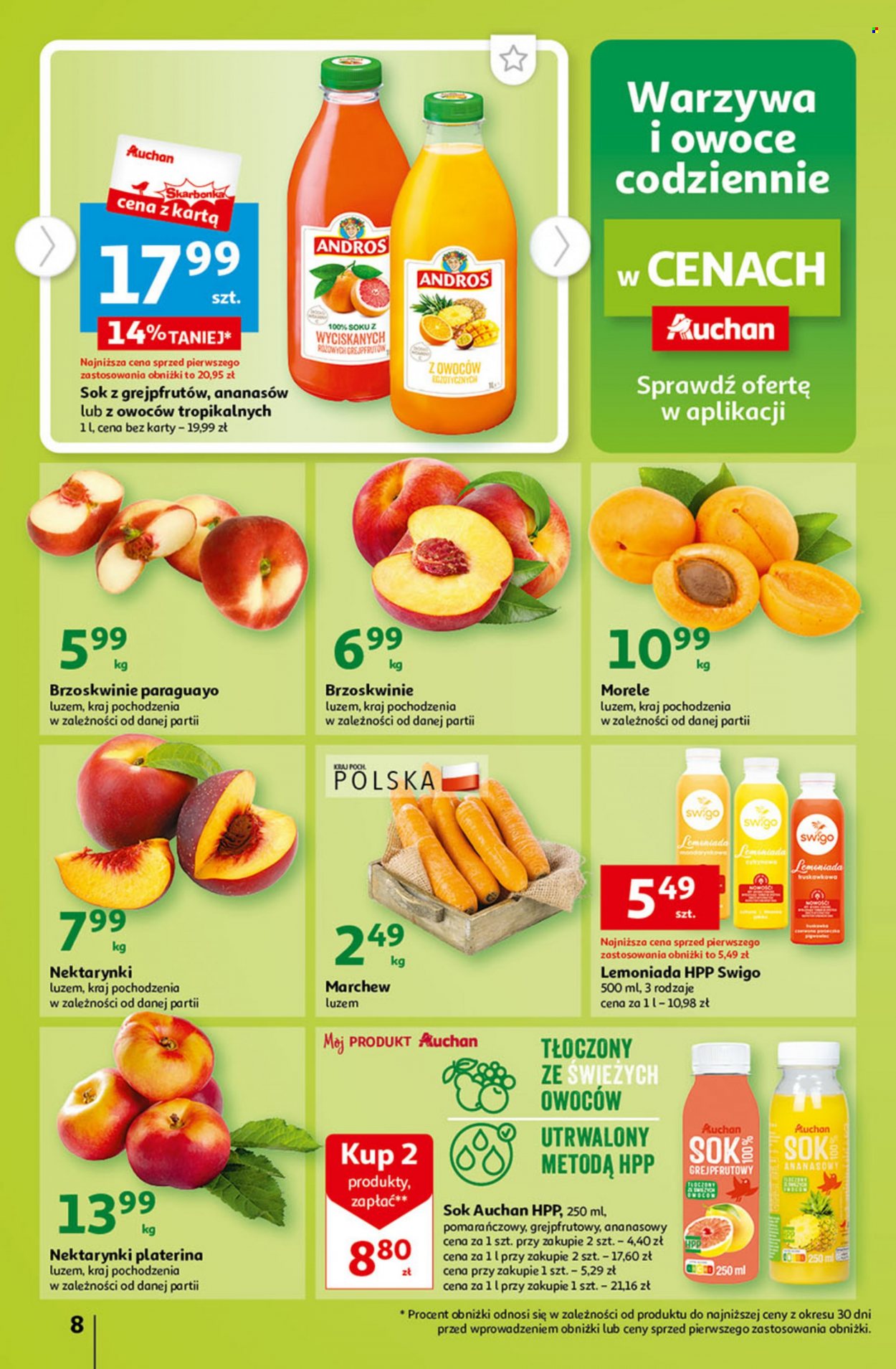Gazetka Auchan - 27.07.2023 - 2.08.2023. Strona 8