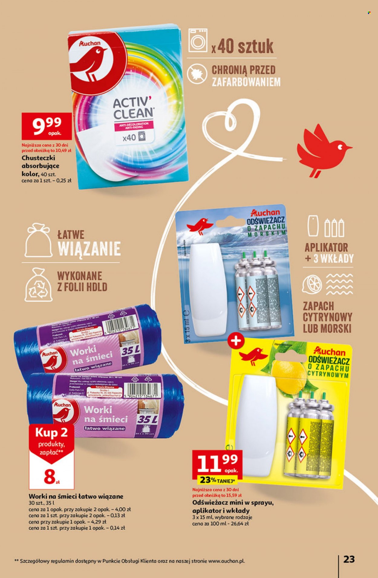 Gazetka Auchan - 27.07.2023 - 2.08.2023. Strona 23