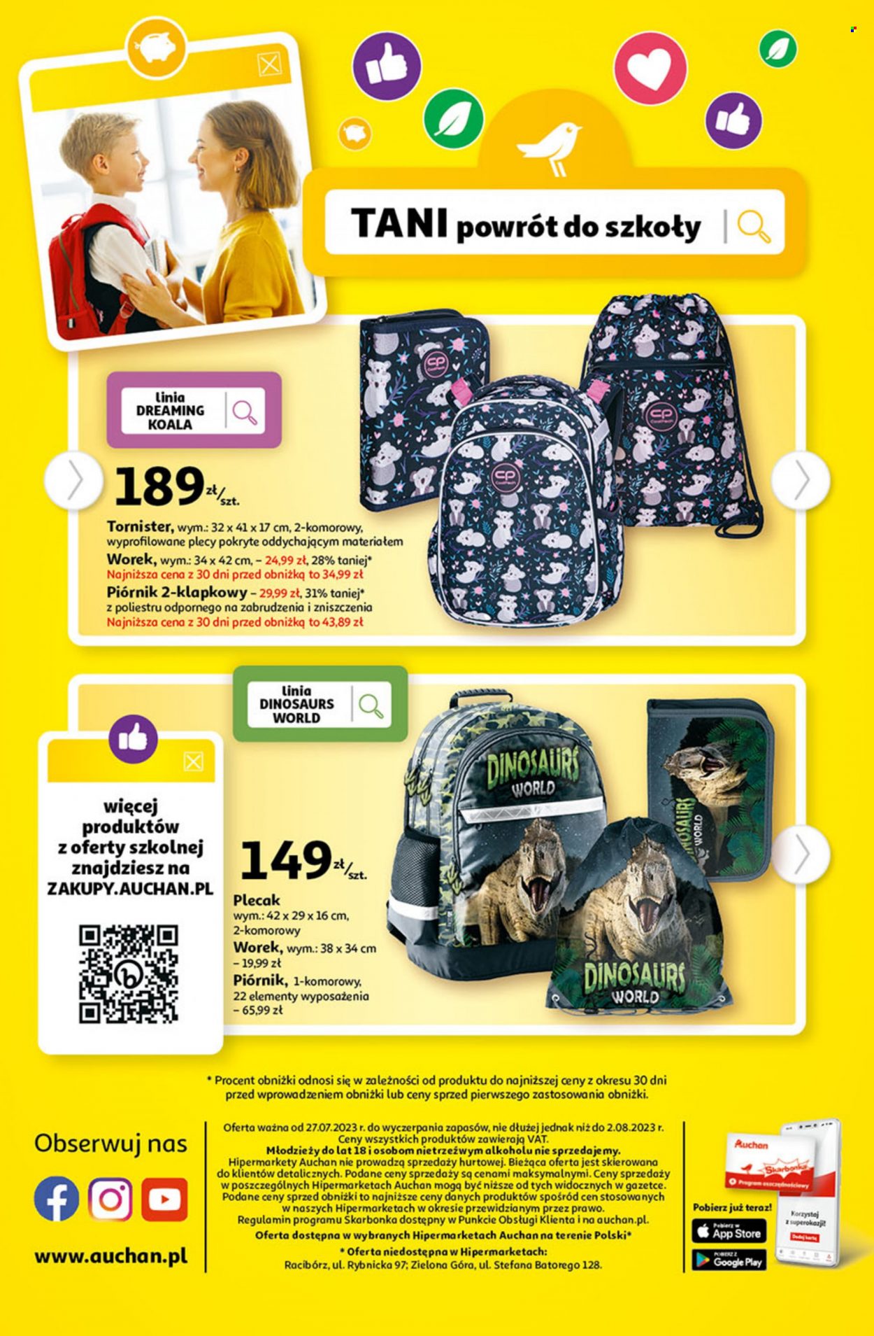 Gazetka Auchan - 27.07.2023 - 2.08.2023. Strona 40