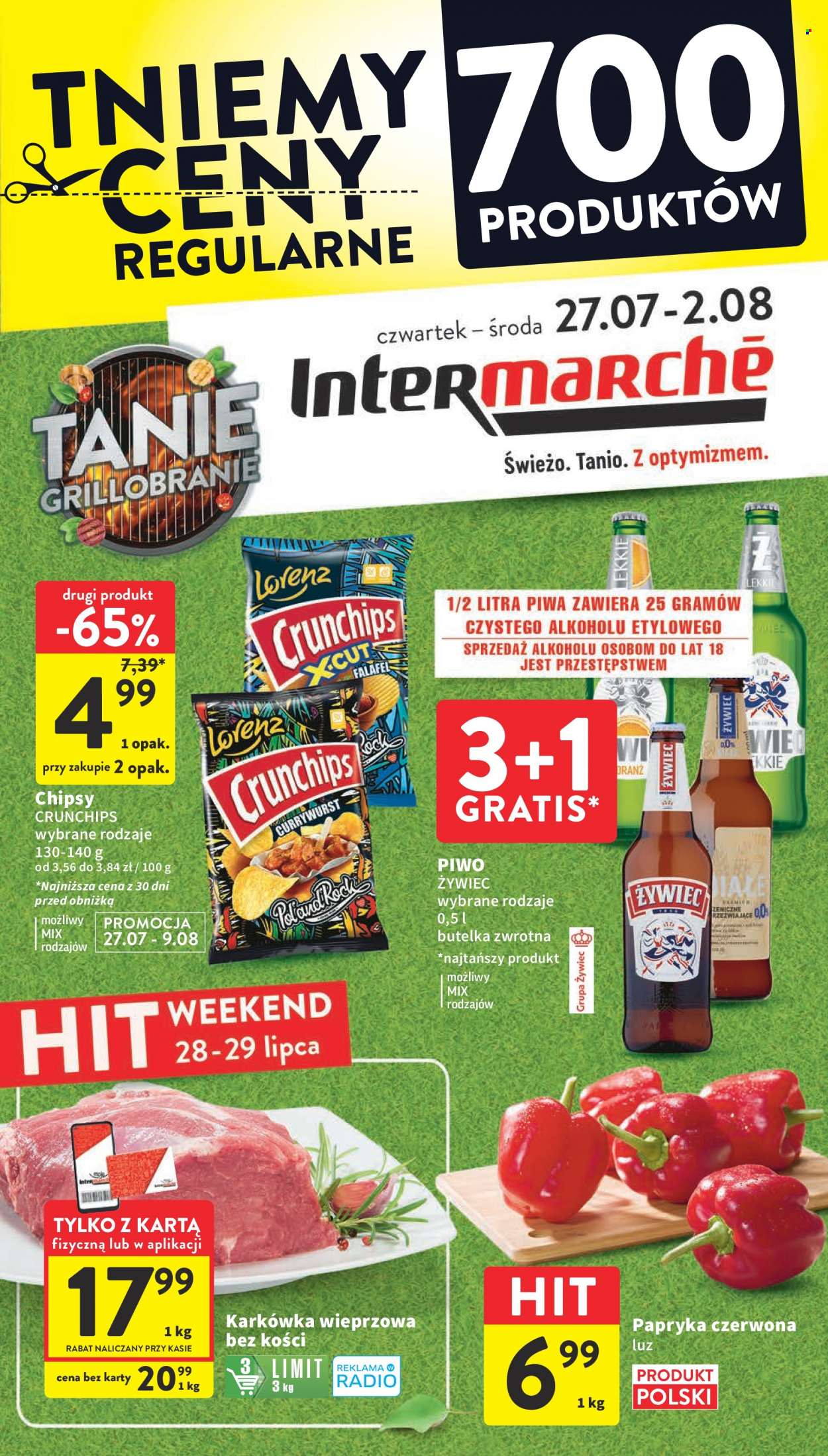 Gazetka Intermarché - 27.07.2023 - 2.08.2023. Strona 1