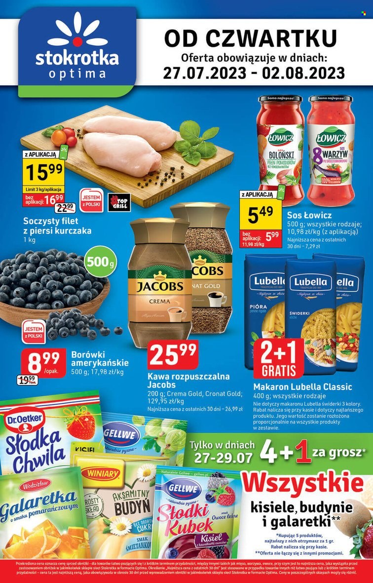 Gazetka Stokrotka Optima - 27.07.2023 - 2.08.2023. Strona 1