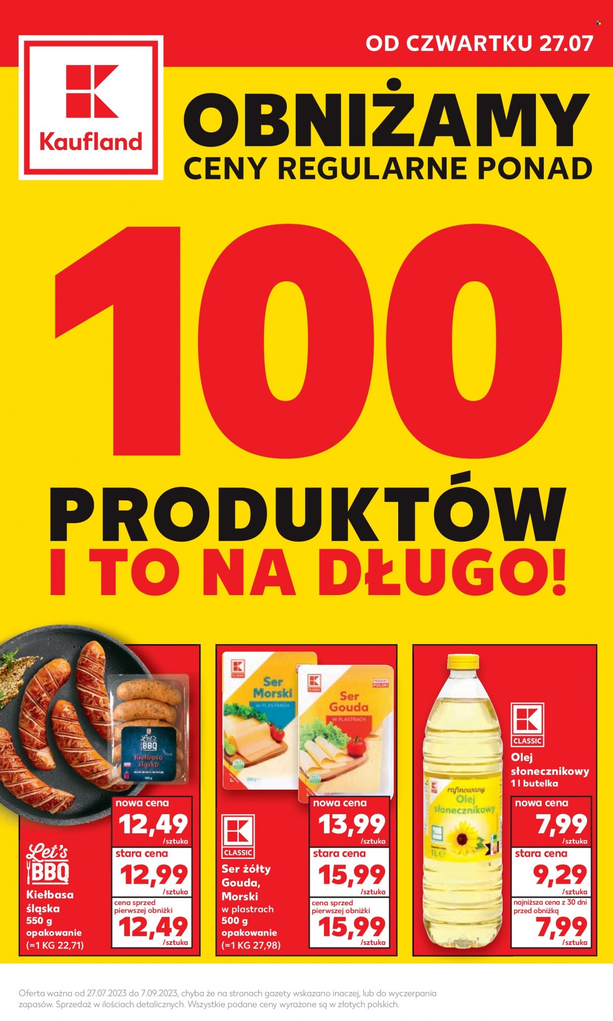 Gazetka Kaufland - 27.07.2023 - 7.09.2023. Strona 1