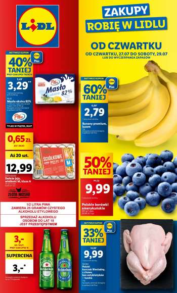 Gazetka Lidl - 27.07.2023 - 29.07.2023.