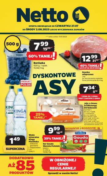 Gazetka Netto - 27.07.2023 - 2.08.2023.