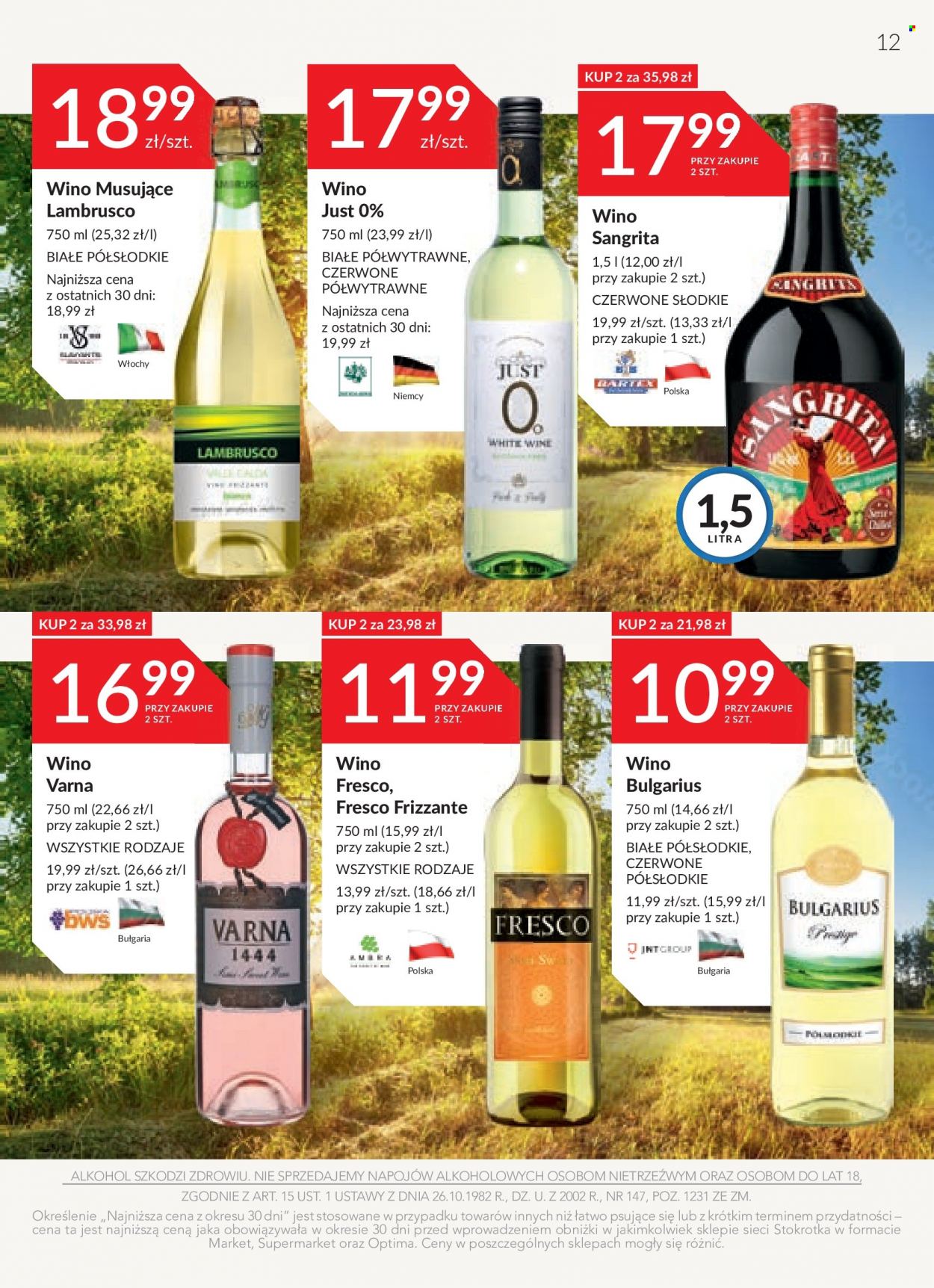 Gazetka Stokrotka Supermarket - 20.07.2023 - 16.08.2023. Strona 12