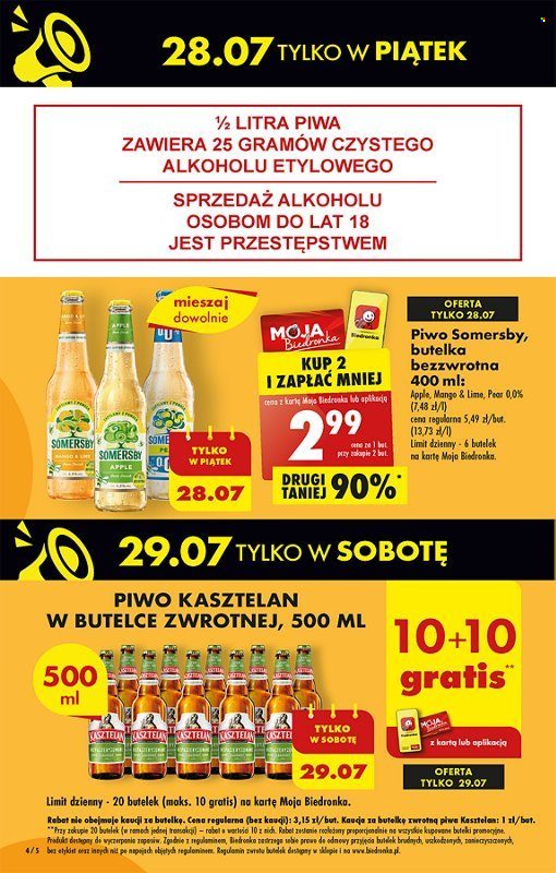Gazetka Biedronka - 27.07.2023 - 2.08.2023. Strona 4