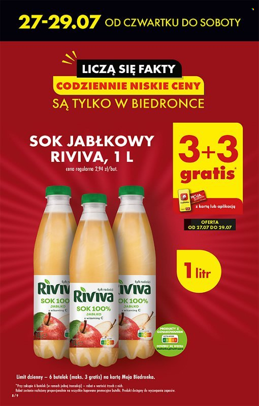 Gazetka Biedronka - 27.07.2023 - 2.08.2023. Strona 8