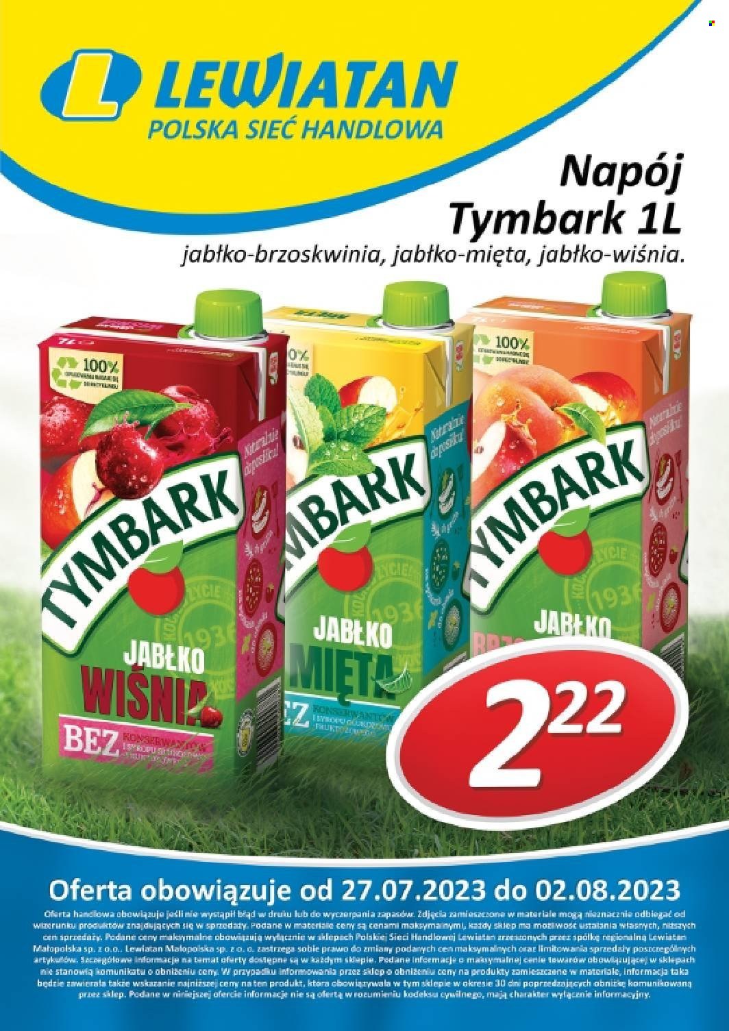 Gazetka Lewiatan - 27.07.2023 - 2.08.2023. Strona 3