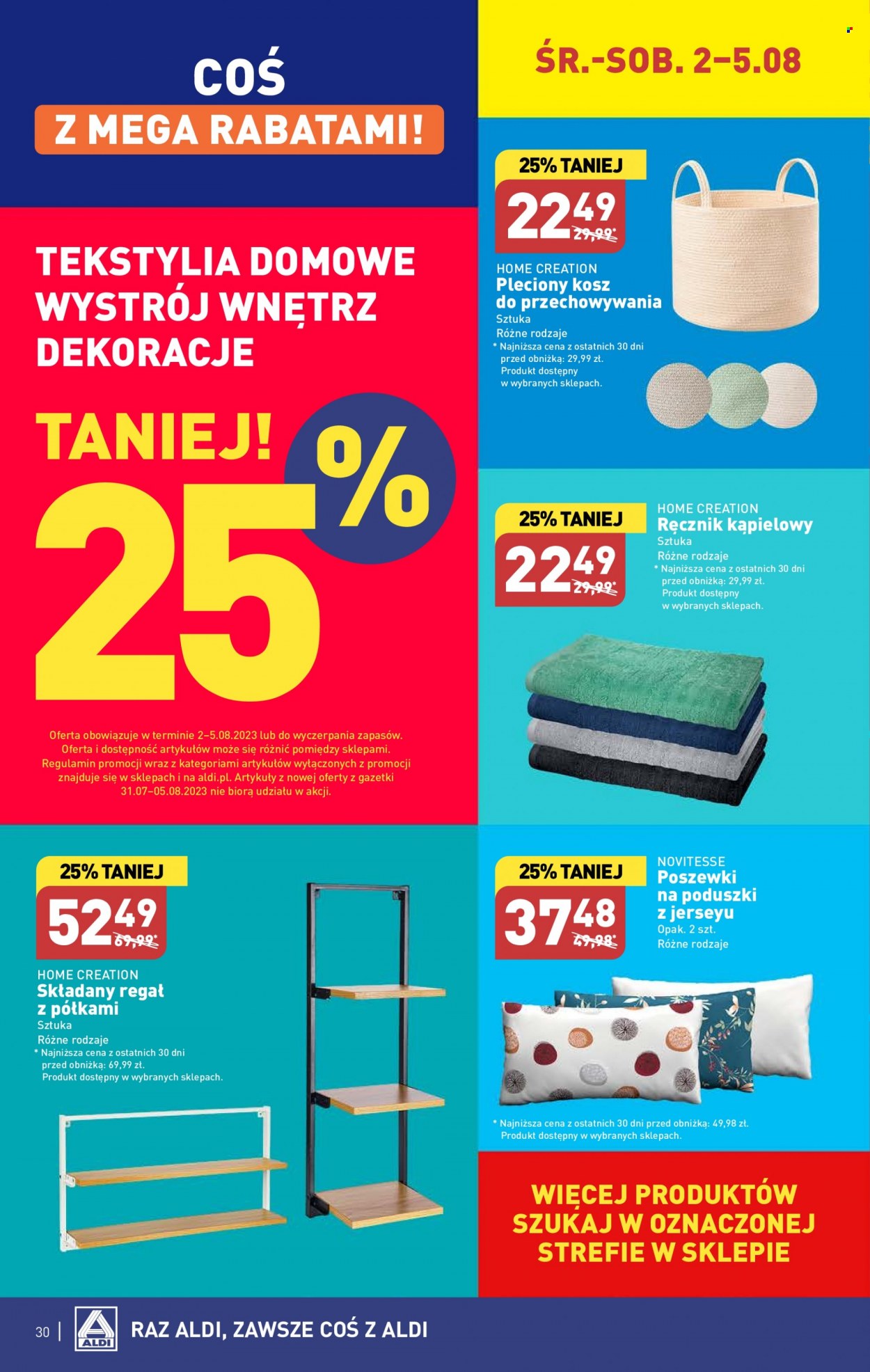 Gazetka ALDI - 31.07.2023 - 5.08.2023. Strona 30