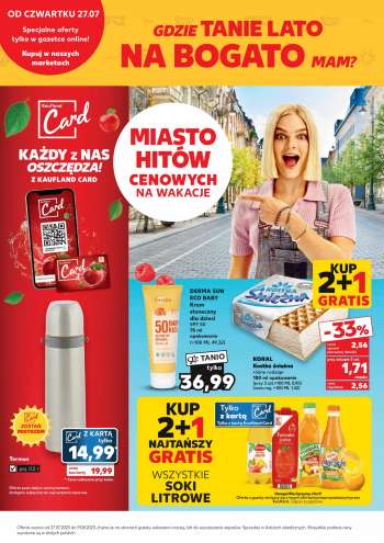 Gazetka Kaufland - 27.07.2023 - 9.08.2023.
