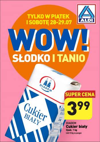 Gazetka ALDI - 28.07.2023 - 29.07.2023.