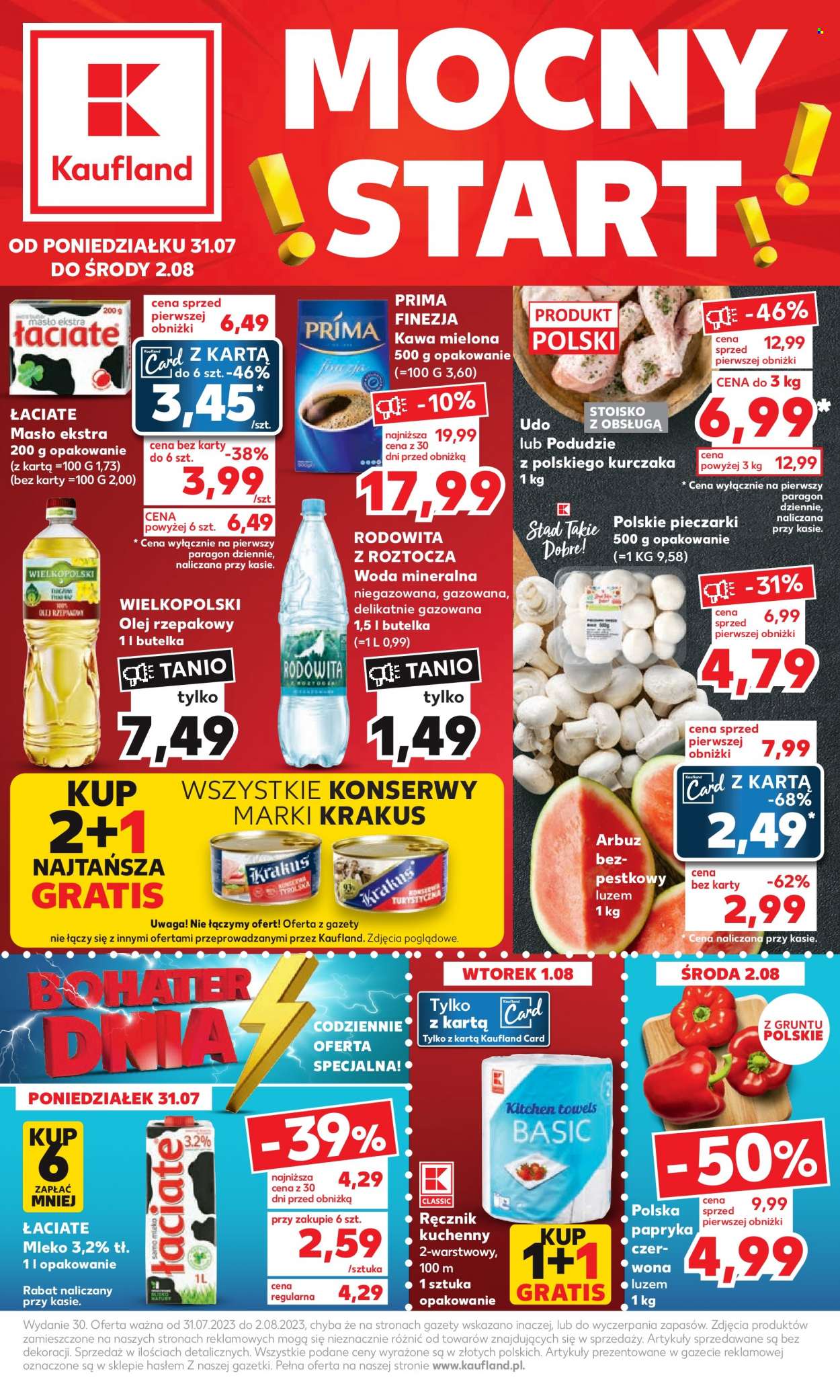 Gazetka Kaufland - 31.07.2023 - 2.08.2023. Strona 1