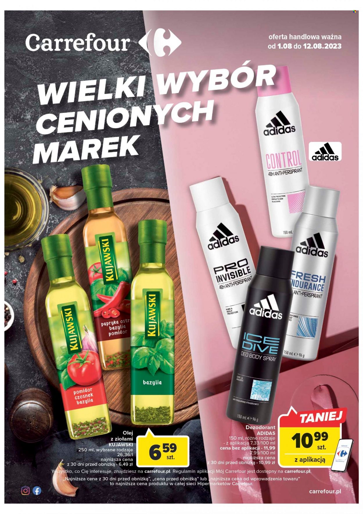 Gazetka Carrefour - 1.08.2023 - 12.08.2023. Strona 1