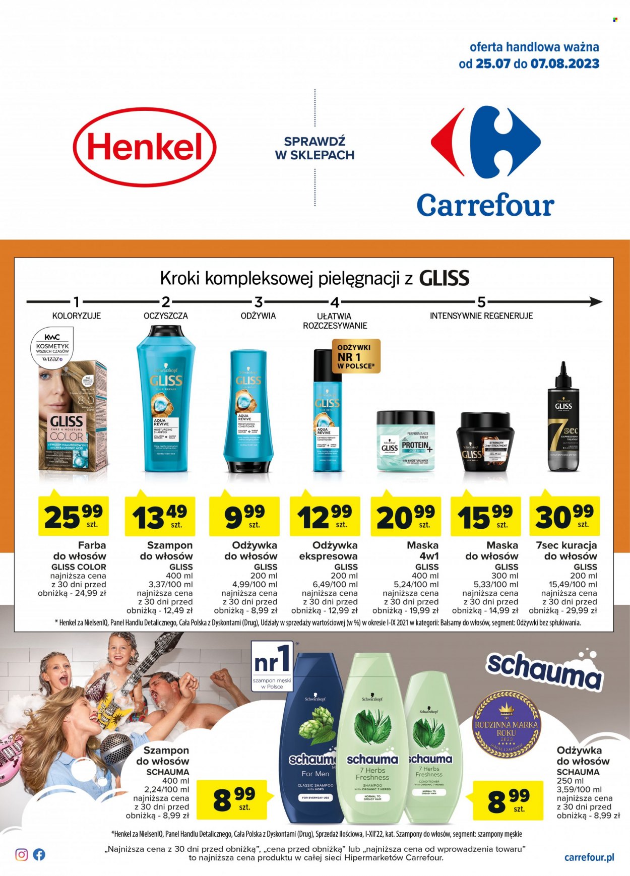 Gazetka Carrefour - 25.07.2023 - 7.08.2023. Strona 1