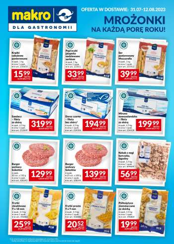 Gazetka Makro - 31.07.2023 - 12.08.2023.