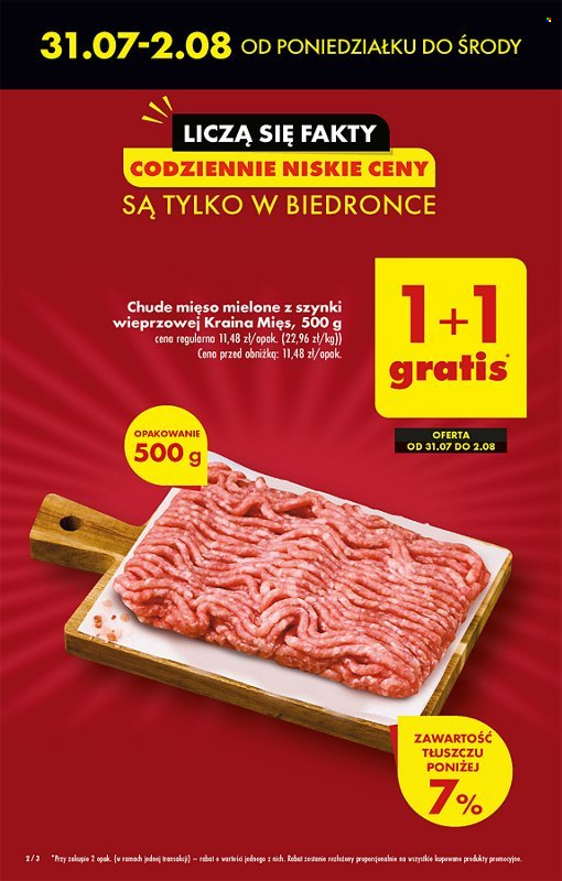 Gazetka Biedronka - 31.07.2023 - 5.08.2023. Strona 2