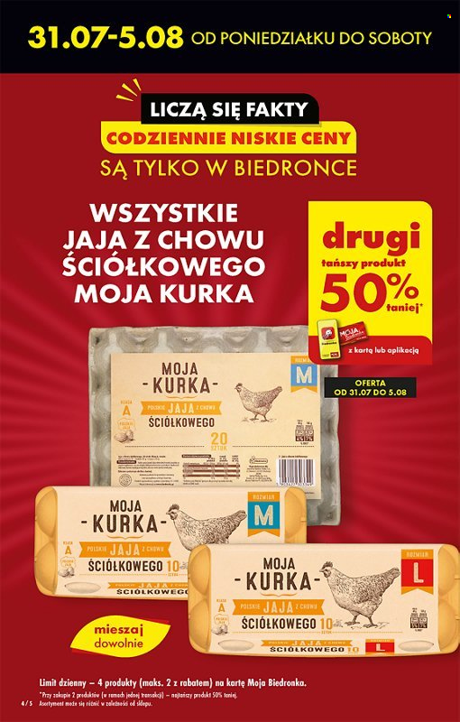Gazetka Biedronka - 31.07.2023 - 5.08.2023. Strona 4