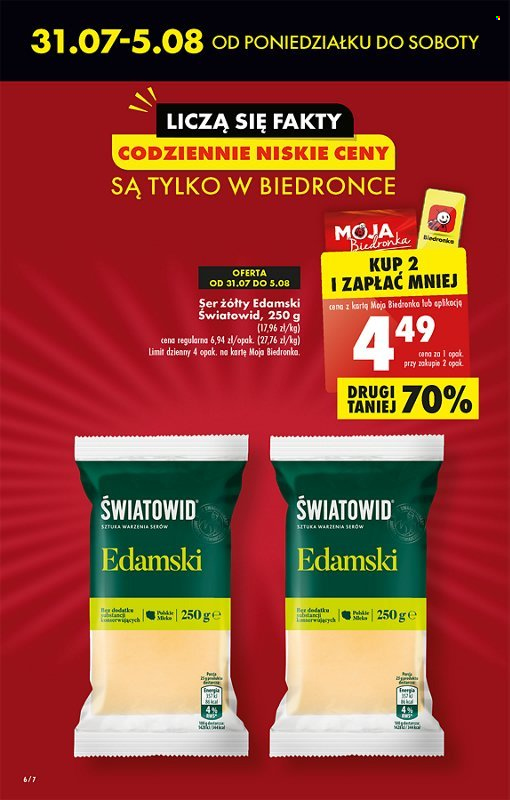 Gazetka Biedronka - 31.07.2023 - 5.08.2023. Strona 6