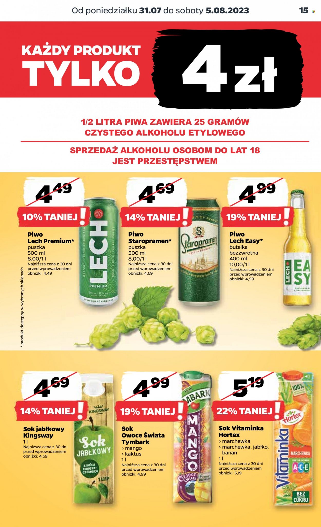 Gazetka Netto - 31.07.2023 - 5.08.2023. Strona 15