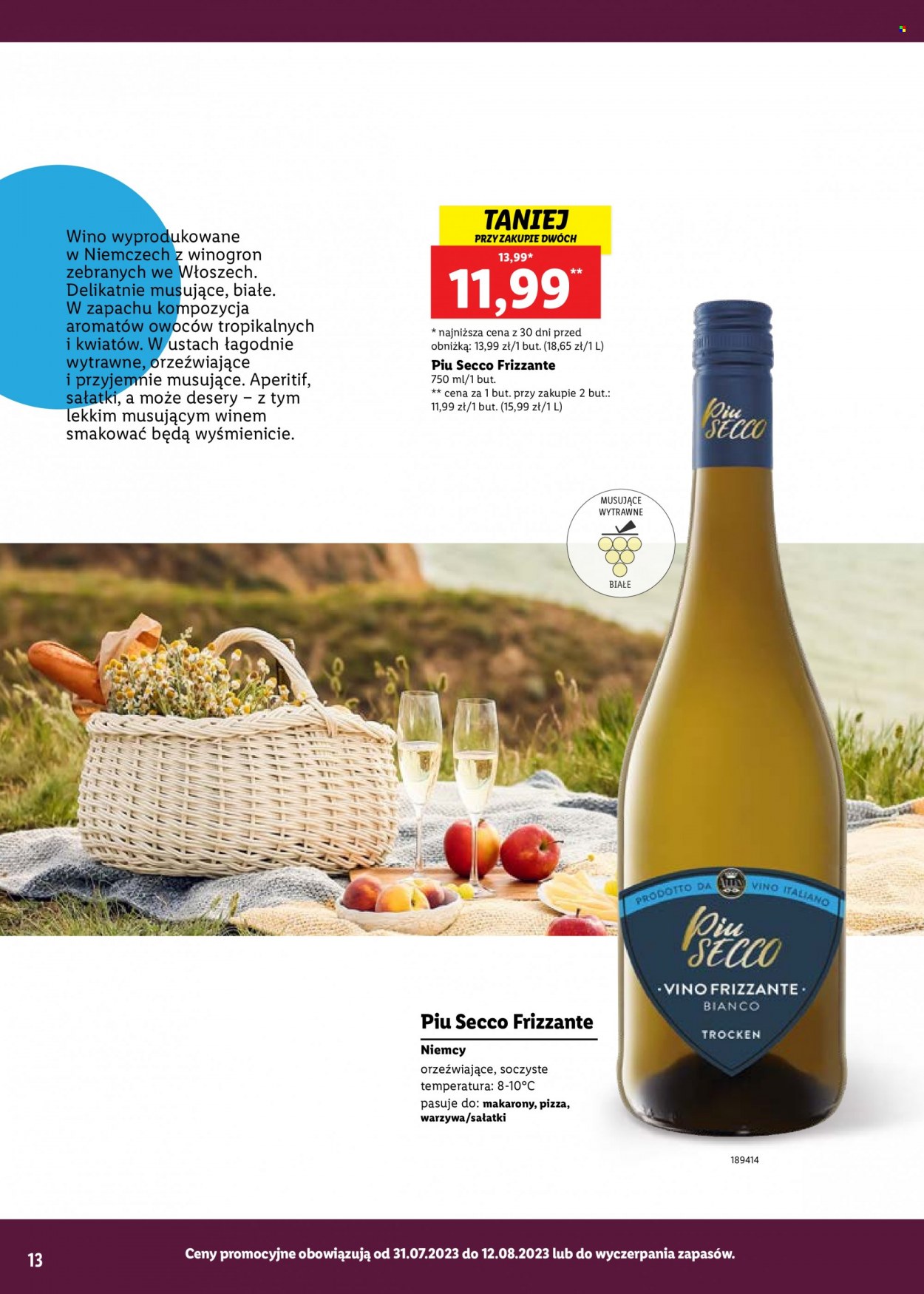 Gazetka Lidl - 31.07.2023 - 2.09.2023. Strona 13