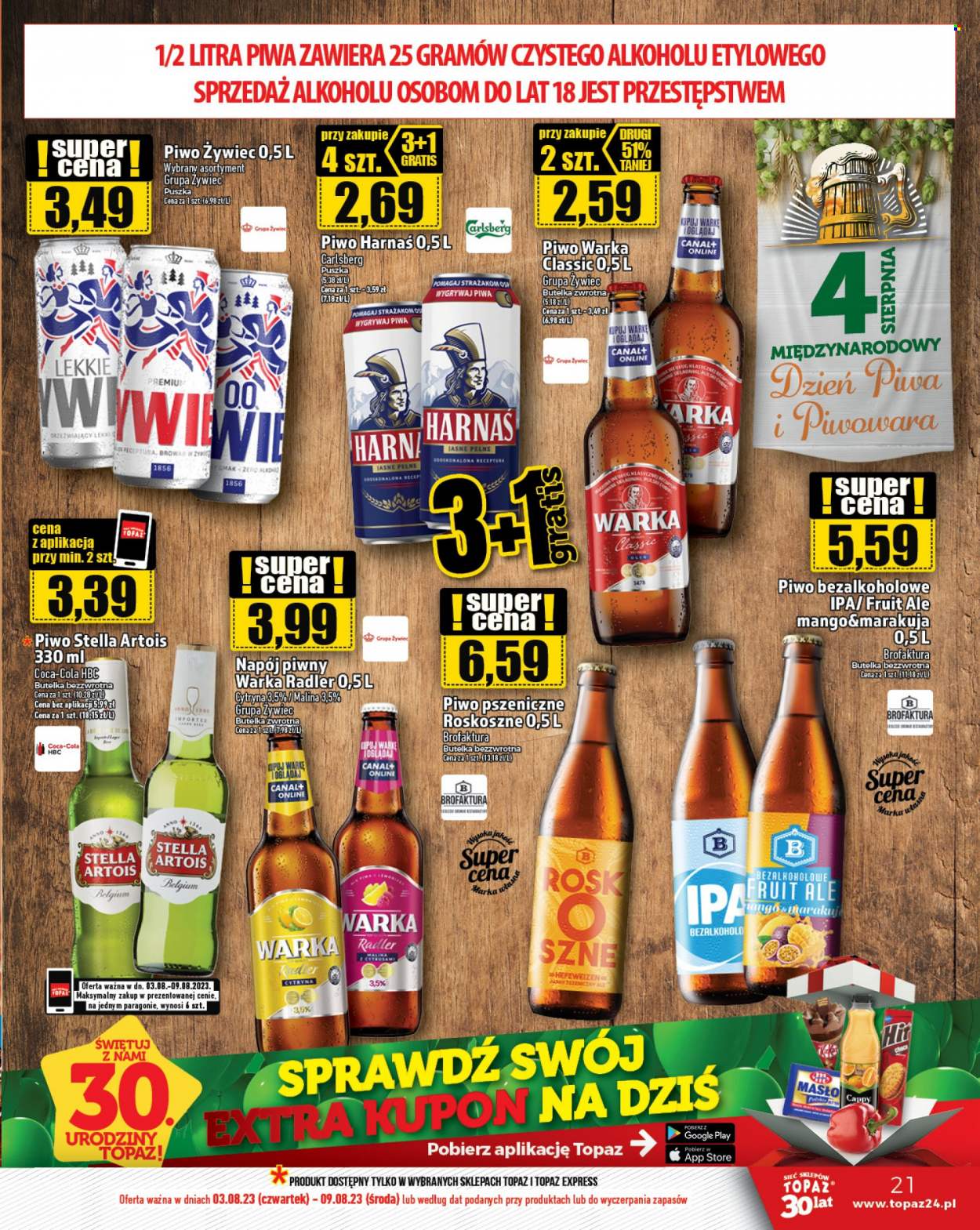 Gazetka Topaz - 3.08.2023 - 9.08.2023. Strona 21