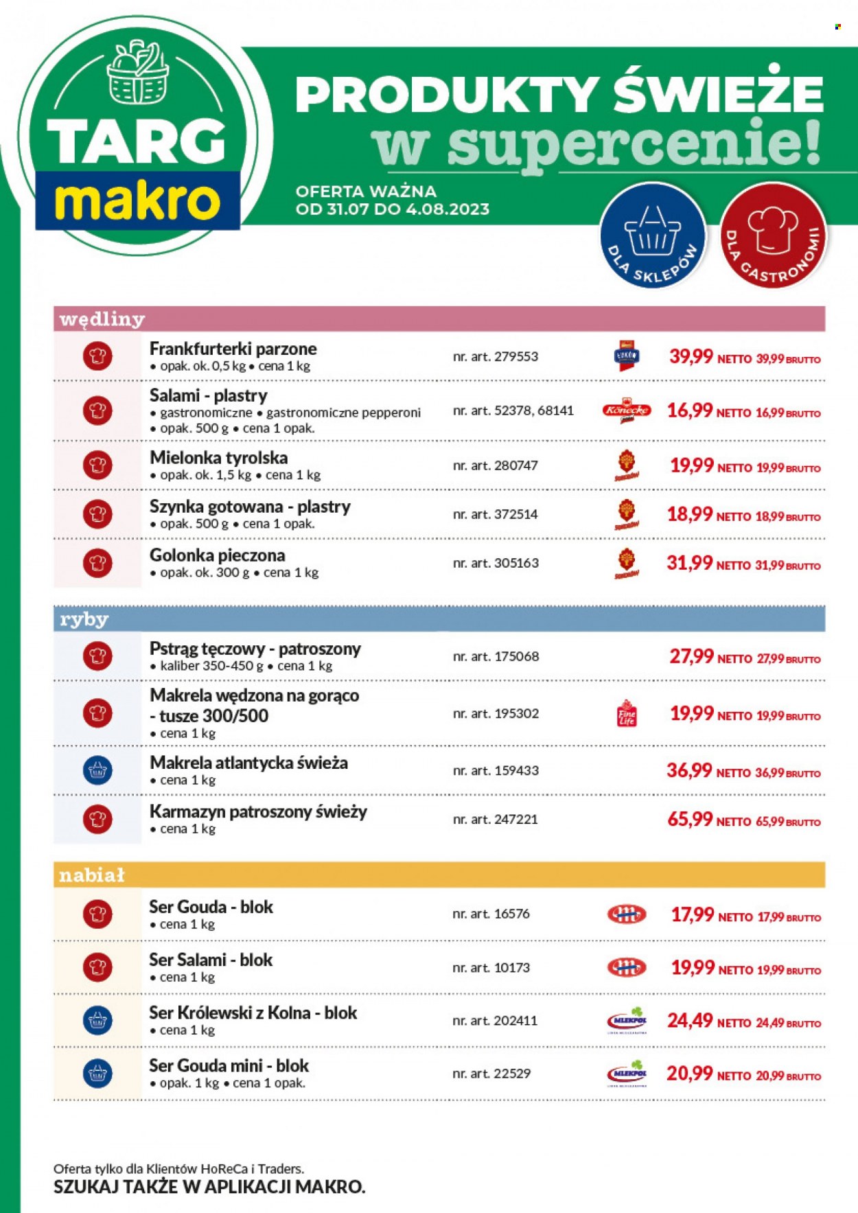 Gazetka Makro - 31.07.2023 - 4.08.2023. Strona 2