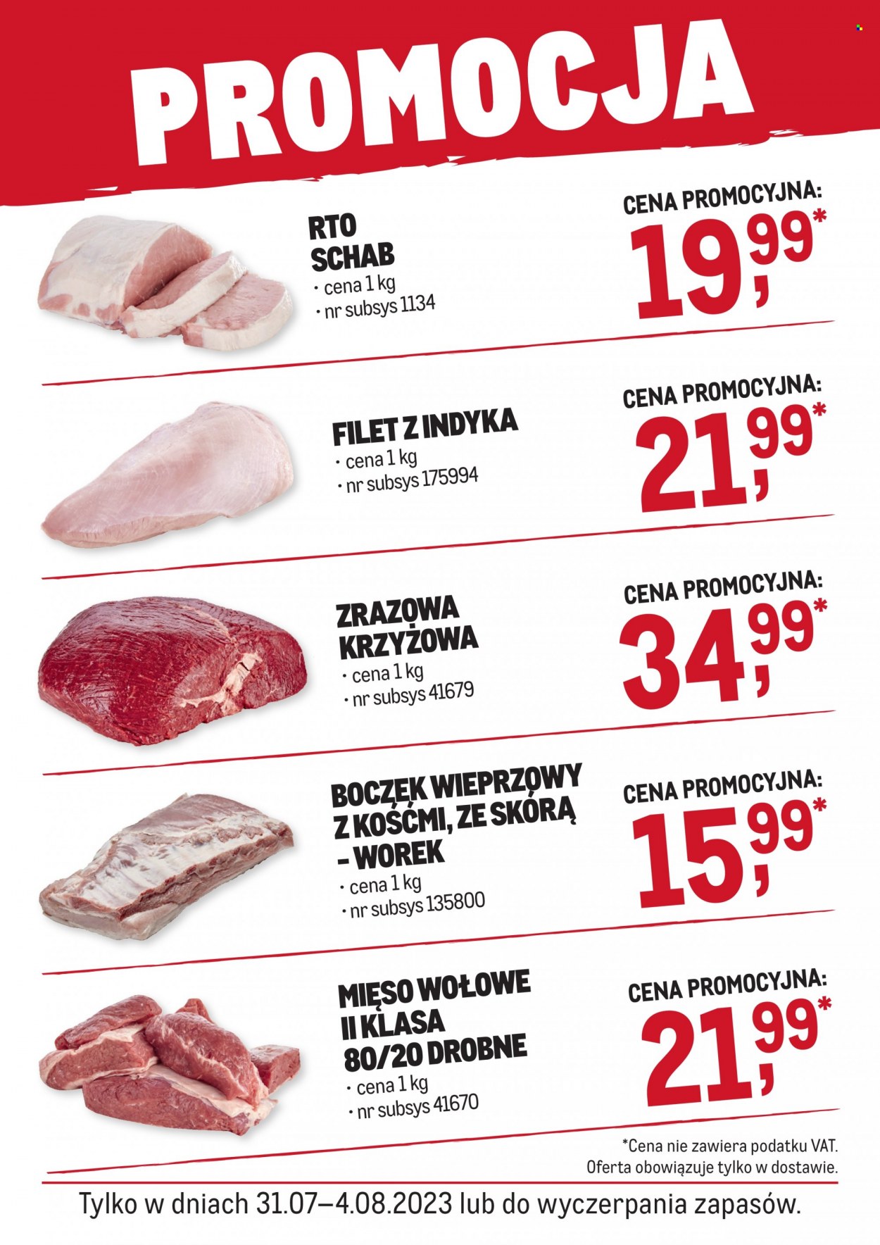 Gazetka Makro - 31.07.2023 - 4.08.2023. Strona 1