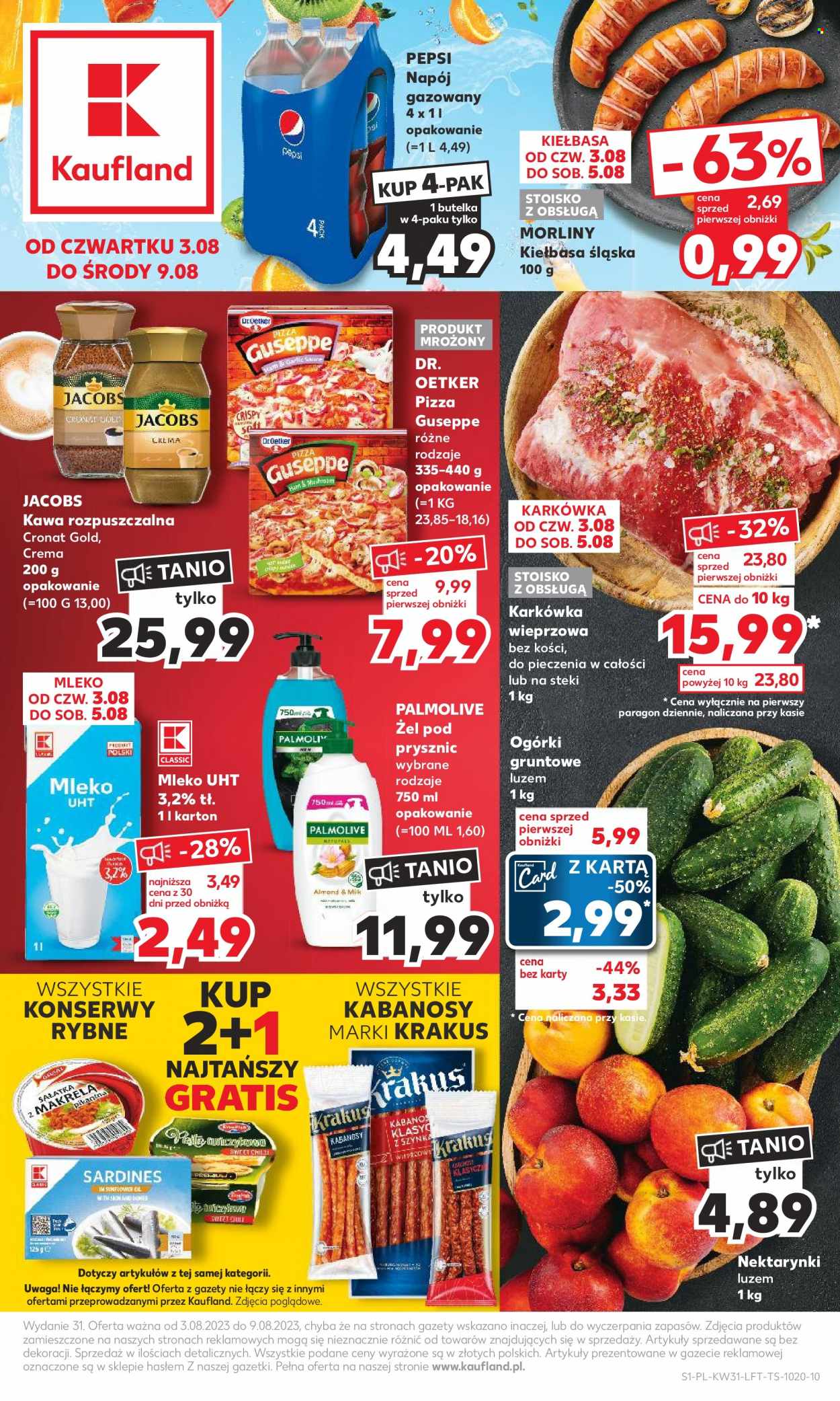 Gazetka Kaufland - 3.08.2023 - 9.08.2023. Strona 1