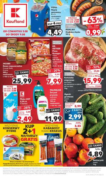 Gazetka Kaufland - 3.08.2023 - 9.08.2023.