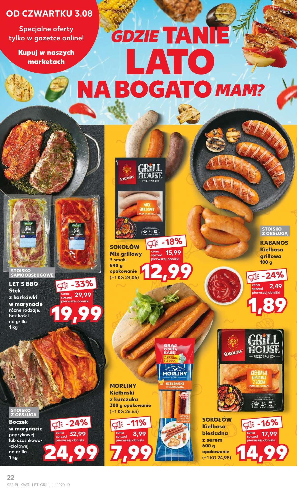 Gazetka Kaufland - 3.08.2023 - 9.08.2023. Strona 22