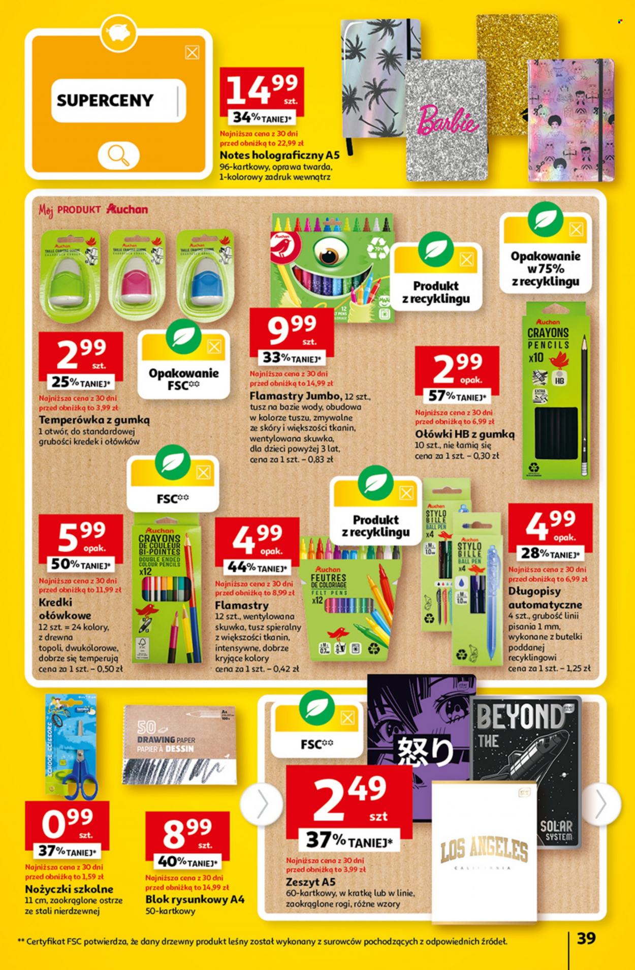 Gazetka Auchan - 3.08.2023 - 9.08.2023. Strona 39