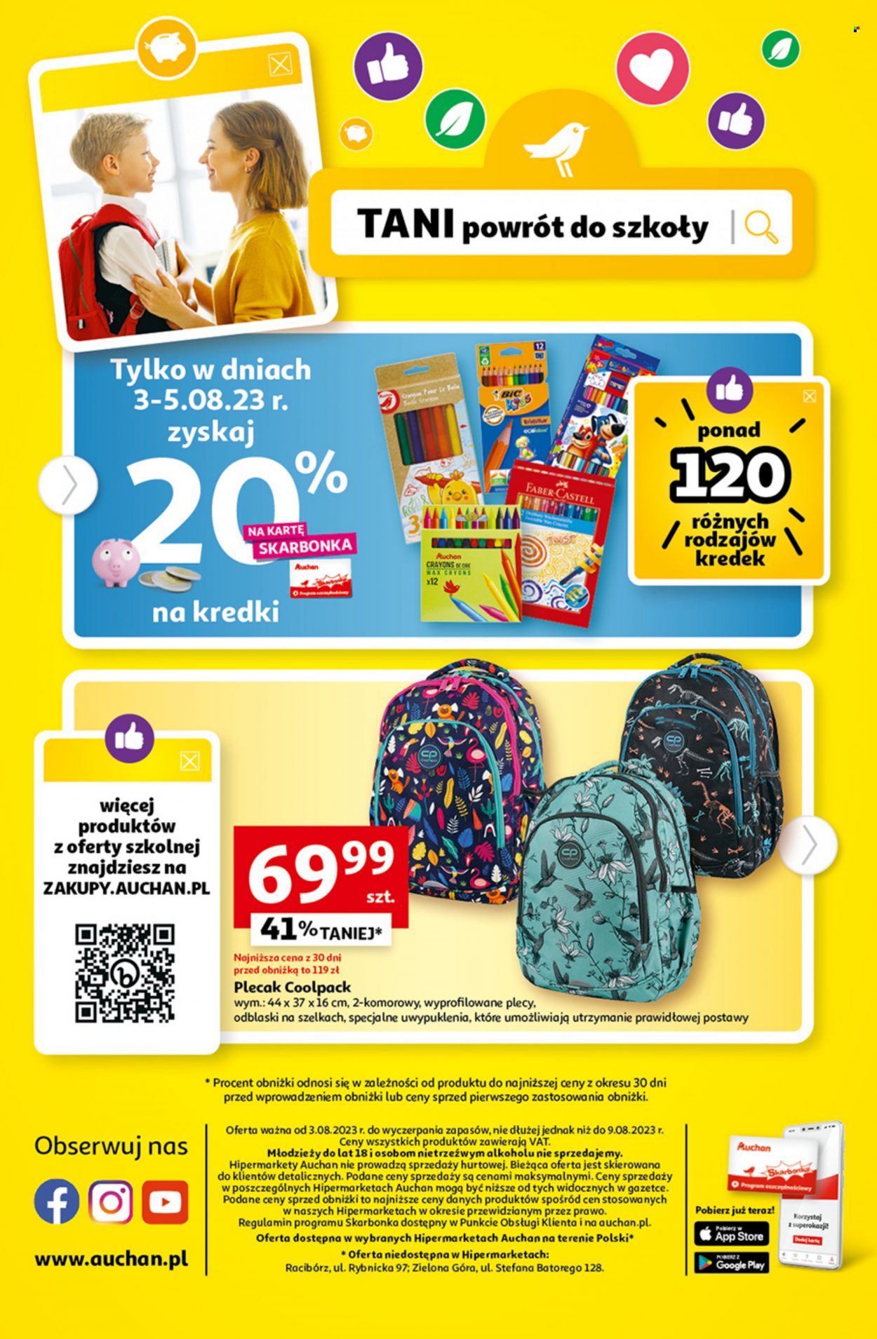 Gazetka Auchan - 3.08.2023 - 9.08.2023. Strona 40
